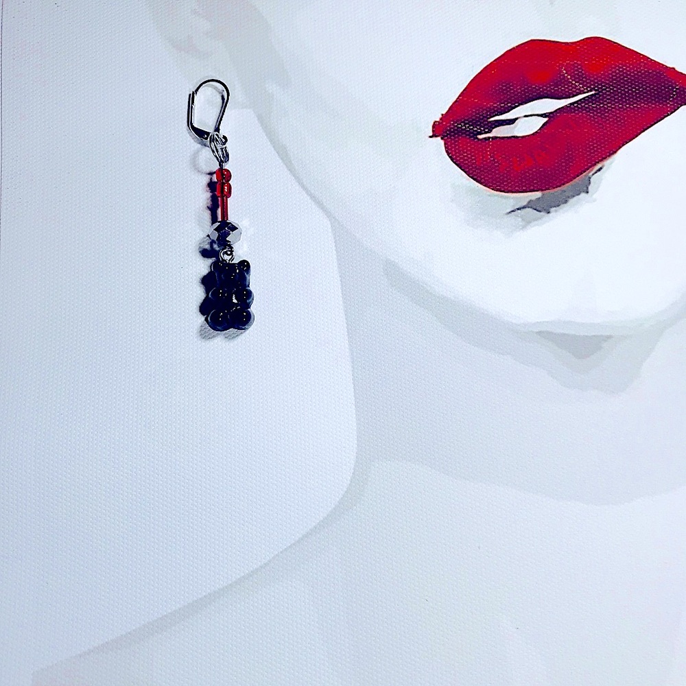 Goth Gummy Candy Theme Earrings